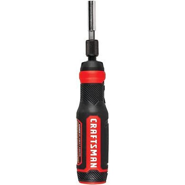 CRAFTSMAN 4V Electric Screwdriver Set, 300 RPM, Micro-Usb Charging Port