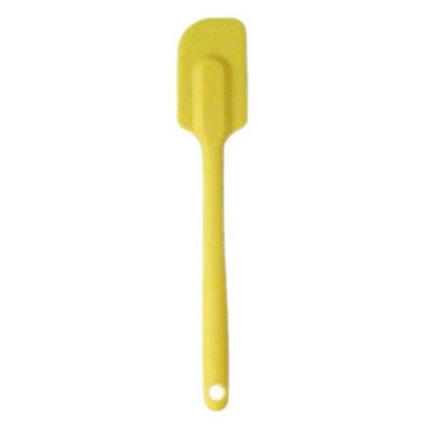 Euro Kitchen Spatula, Integrated Hole Silicone Spatula, Yellow, HICKTS1533YE