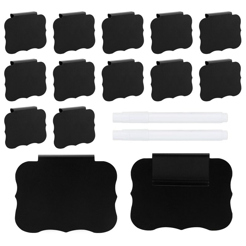 Labels for Storage Boxes,Basket Labels,Chalkboard Labels,12 Black ...