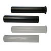 Rumold DP Rotary Pack Postal Tubes Polyethylene (Transparent + Black, Pack of 2)