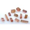 8.83 Gram Twelve Golden Peach Pumpkin Crystal Gem Facet Tourmaline Rough EBS1575