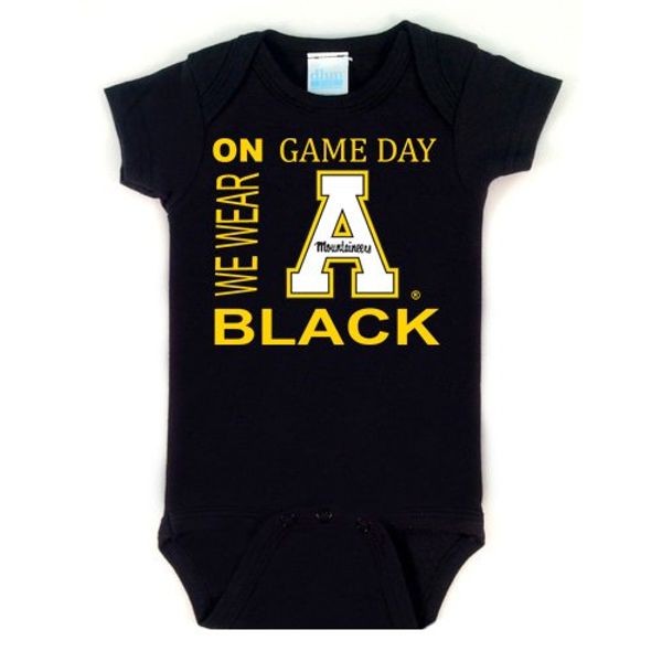 Future Tailgater Appalachian State On Game Day Baby Onesie (6-12 months)