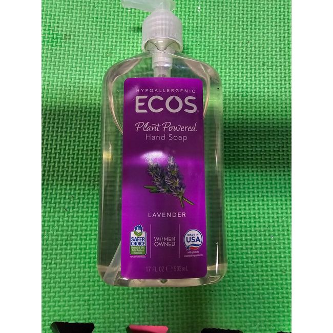 Earth Friendly Products Ecos Plant Powered Dish Soap - Lavender 17 fl oz