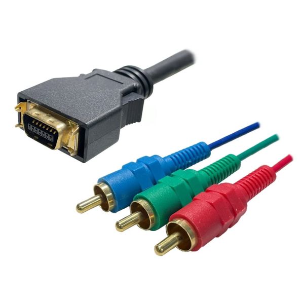 3A Company D-Terminal to Component Cable, 3m D-Terminal Cable, Video Cable, AVC-DVCOM30
