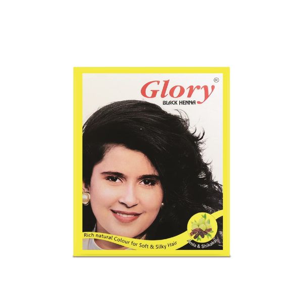 Glory Henna Hair Colour (Black)