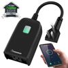 Braumm Outdoor Smart WiFi Outlet Compatible with Alexa and Google Assistant