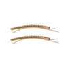 L. Erickson Wide Crystal Bobby 2-Pack - Iridescent