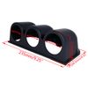 Black Universal 2" 52mm Triple 3 Hole Dash Gauge Console Dashboard Pod Holder