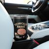 Technically Awake: Funny Gift for the Barely Functioning Stainless Steel Insulated Tumbler