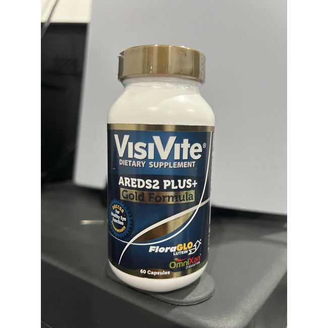 VisiVite Areds2 Plus+ Gold Formula 60 Capsules Exp 1/2025 #0300