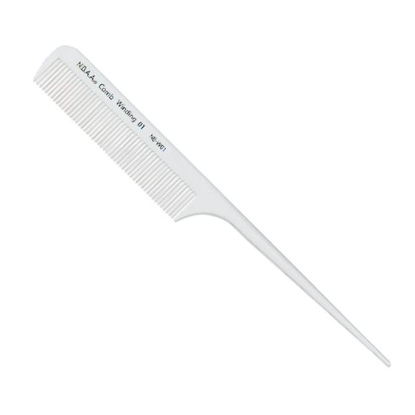 n.b.a.a winding comb 01 white