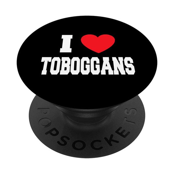 I Love Toboggans PopSockets Swappable PopGrip