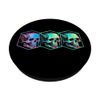 Getahead Cranium Glitched PopSockets Swappable PopGrip