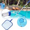 12" Plastic Pool Leaf Skimmer Net, Clean Pool, Spa, Pond, Remove Leaves, Debris