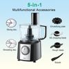 600W Food Processor 5 in 1 Multifunctional Kitchen Chopper Blender Juicer Mixer