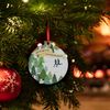 Gone For a Run Running Ceramic Ornament | Trail Runner Christmas Ornament