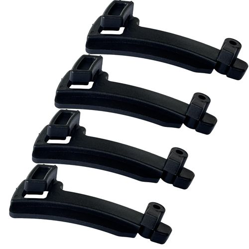 Ryzljss 4 Pack 731-04869 Snowblower Chute Flange Replacement Compatible with MTD Craftsman Troy-Bilt Snow Blowers, Fits Models 31AE6AHE722 31AE6BHE722 31AE6GLF722, Replaces 731-04869A