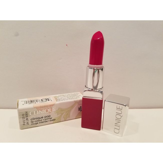 Clinique- Clinique Pop Lip Color + Primer Lipstick - #10 Punch Pop - 0.13 Oz-NIB