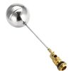 Tomyfield Float Valve, Ball Tap, Float, Replacement Valve, Stainless Steel, Water Level, Large (DN20)