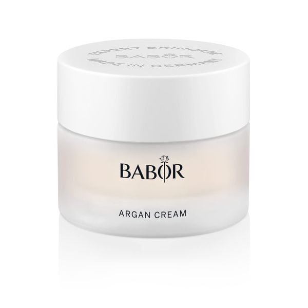 Babor Argan Cream, Hydration For Dry Skin, Anti-Aging Daily Face Treatment, Improves Elasticity, Non-Comedogenic and Paraben Free