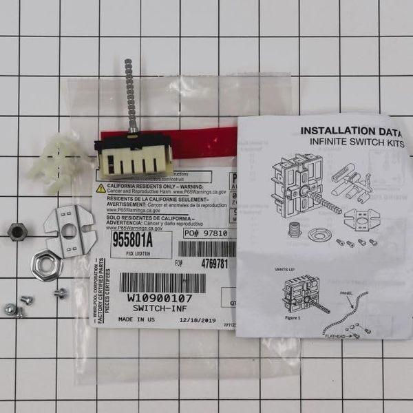 W10900107 Range Surface Element Switch