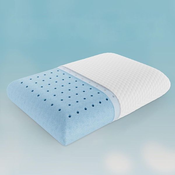 Memory Foam Neck Pillow Body Pillow Side Sleeper Cooling Pillow with Pillowcase