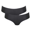 Sloggi Damen Zero Microfibre 2.0 C2p Hipster-Höschen, 2 x schwarz, M (2er Pack)