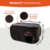 PEXTER Cat Litter Box Enclosure - Discreet and Hidden - Dog Proof Design
