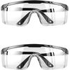 BFhongly 2er-Pack Schutzbrille, Transparent Beschlagfrei