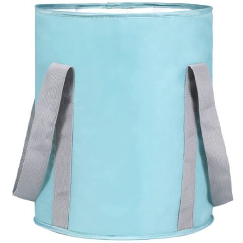 Cicogna Foot Bath, Foot Bath Bucket, Foldable, Simple, Icing Bucket, Designed to Fit Your Room, Camping, Lightweight, Portable (Blue, L)