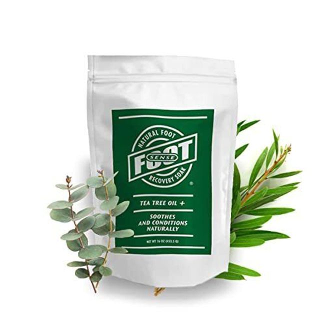 Tea Tree Oil Foot Soak with Epsom Salt - Athletes Foot, Toenail Fungus Detox for