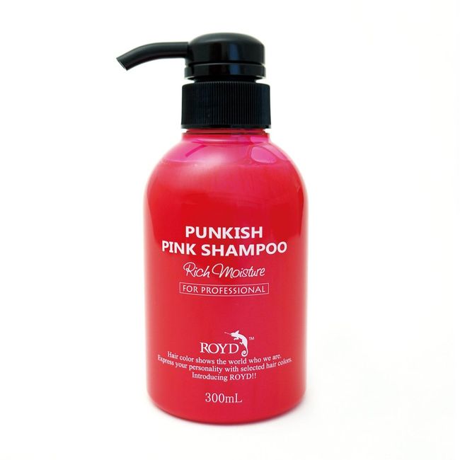 ROYD Color Shampoo 10.1 fl oz (300 ml) safety pink