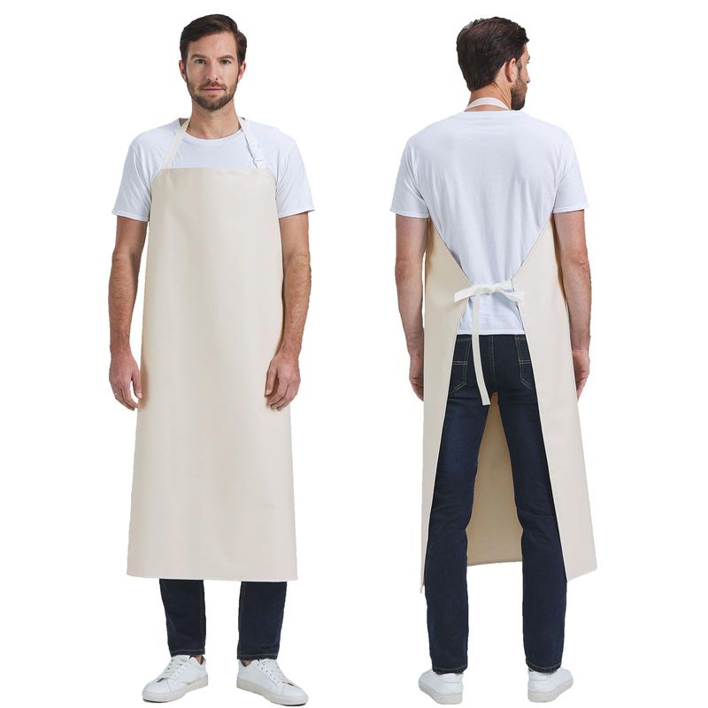 Nanxson Waterproof Thick Rubber Apron Chef Apron with Adjustable Buckle ...