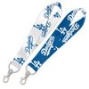 Wincraft MLB Los Angeles Dodgers Lanyard Key Strap, 1"