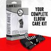 Elbow Compression Sleeves 1 Pair Support for Tendonitis Prevention Large