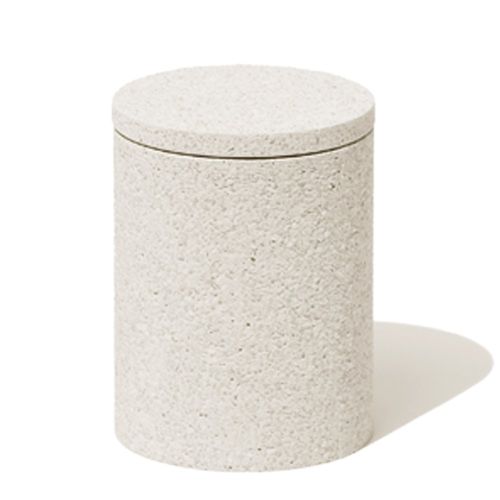 soil diatomaceous earth cotton swab container white