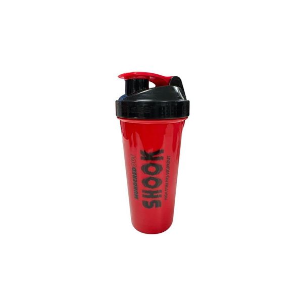 Murdered Out Smartshake Shook Shaker 600ml Red & Black