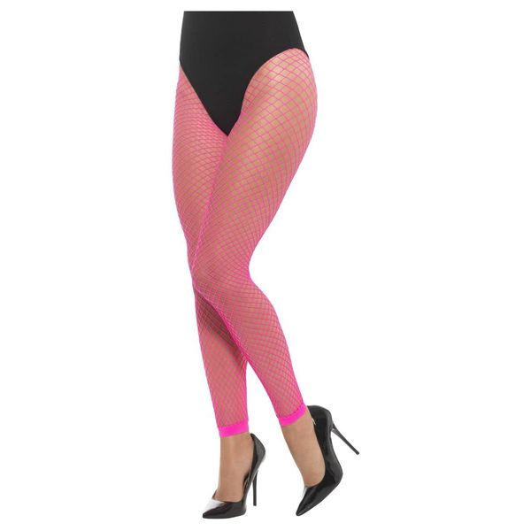 Smiffys 45158 Footless Net Tights (One Size)