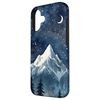 iPhone 16 Mountains Moon & Starry Nature, Night Theme, Stars Case
