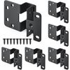 6 Pcs Five-Knuckle Hinge for 3/4" Door Thickness 270 Degree Hinge Institution...