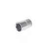 GEDORE Socket, 1/2" 12.5 mm drive, Hexagonal, 19 mm width, Tool, 19 19, Chrome-plated steel