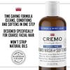 CREMO - Beard Wash & Softener For Men | Cooling Citrus & Mint Leaf | 177 ml