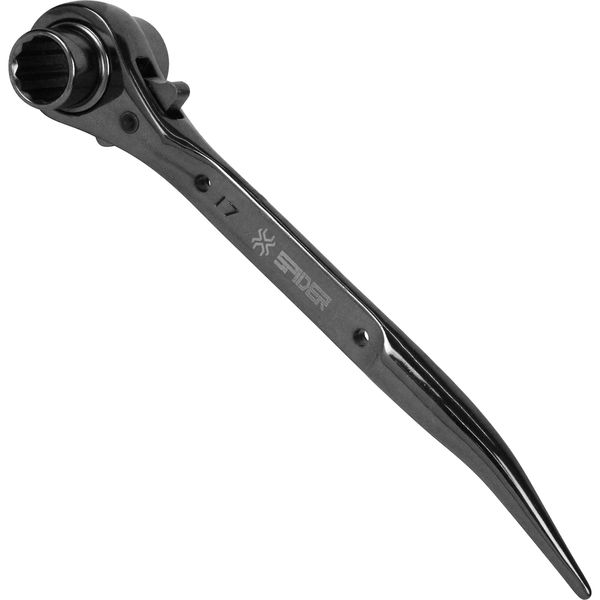 SK11 SPIDER Double-ended Ratchet Wrench 0.7 x 0.8 inches (17 x 21 mm), Short Type SPD-R1721S