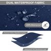 100% Waterproof Recliner Console Cover, Stretch Middle Console Couch Covers for 