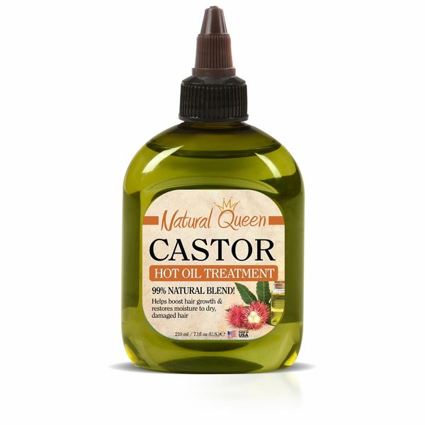 Natural Queen Castor Hot Oil Treatment 7.1 oz.