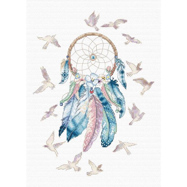 Letistitch Leti945 Cross Stitch Set, Multi-Colour, 27 x 20 cm