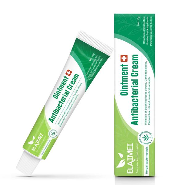 Antibacterial Ointment, Mosquito Repellent Ointment for Relieving itching Caused by Mosquito Bites, 15g of itching Relieving Ointment for Men and Women Skin Care