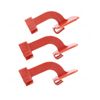 Dental Autoclavable Digital Bitewing Sensor Holder Red (S/M/L) 3 pack