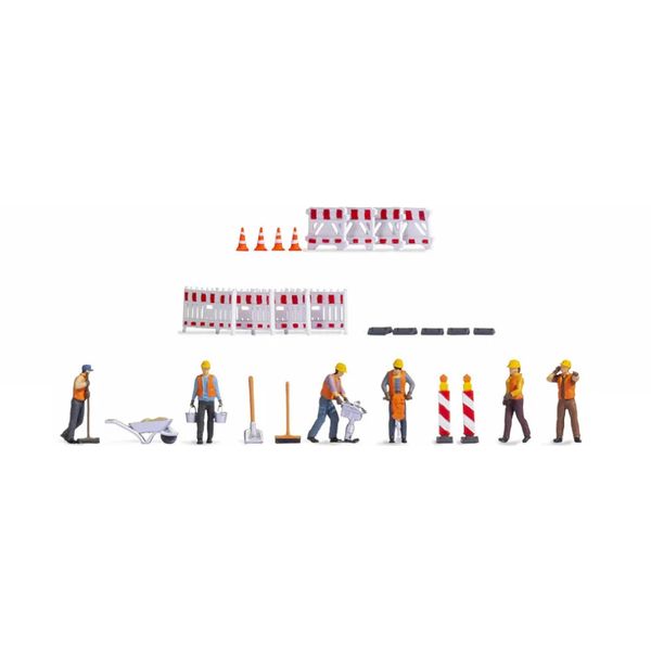 Noch 16262 Figurine Theme World Road Works