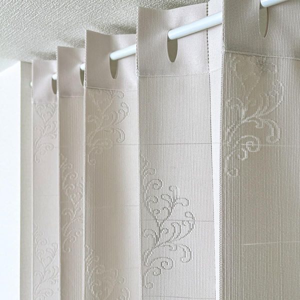 Accordion Curtain, Blindfold, Room Divider, Curtain, Ornament, Pattern, Stylish, 39.4 x 78.4 ft (100 x 200 m), 59.1 x 98.4 inches (150 x 250 cm), Patapata, Noren, Heat Insulation, Made in Japan,